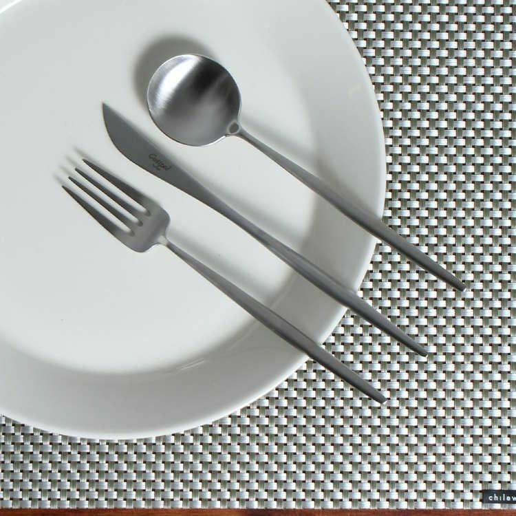 クチポール（Cutipol） MOON MATT/ムーンマット デザート3点セット（デザートナイフ・デザートフォーク・デザートスプーン） [ネコポス対応可(6セットまで)]