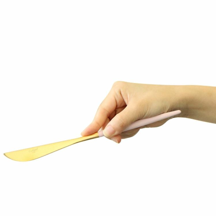 クチポール（Cutipol） GOA/ゴア ピンクマットゴールド ディナーナイフ/テーブルナイフ GO03PKGB [ネコポス対応可(18点まで)]