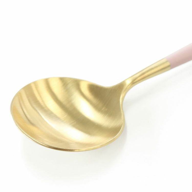 クチポール（Cutipol） GOA/ゴア ピンクマットゴールド デザートスプーン GO08PKGB [ネコポス対応可(18点まで)]