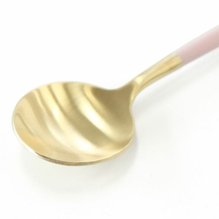 クチポール（Cutipol） GOA/ゴア ピンクマットゴールド コーヒー/ティー スプーン GO11PKGB [ネコポス対応可(18点まで)]