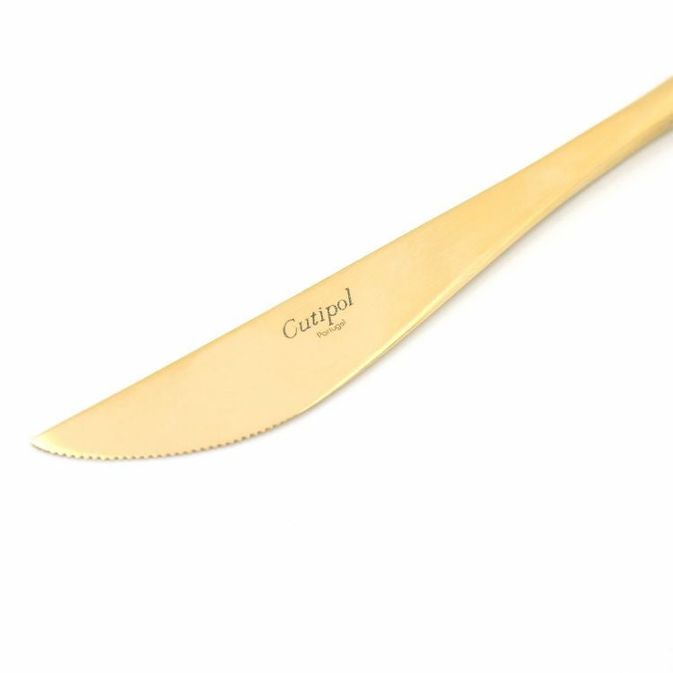 クチポール（Cutipol） GOA/ゴア レッドマットゴールド ディナーナイフ/テーブルナイフ GO03RG [ネコポス対応可(18点まで)]