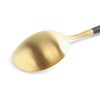 クチポール（Cutipol） GOA/ゴア ブラックマットゴールド ディナースプーン/テーブルスプーン GO05GB [ネコポス対応可(18点まで)]