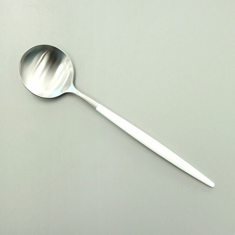 クチポール（Cutipol） GOA/ゴア ホワイト ディナースプーン/テーブルスプーン GO05W [ネコポス対応可(18点まで)]