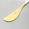 クチポール（Cutipol） GOA/ゴア ホワイトマットゴールド バターナイフ GO25WGB [ネコポス対応可(18点まで)]
