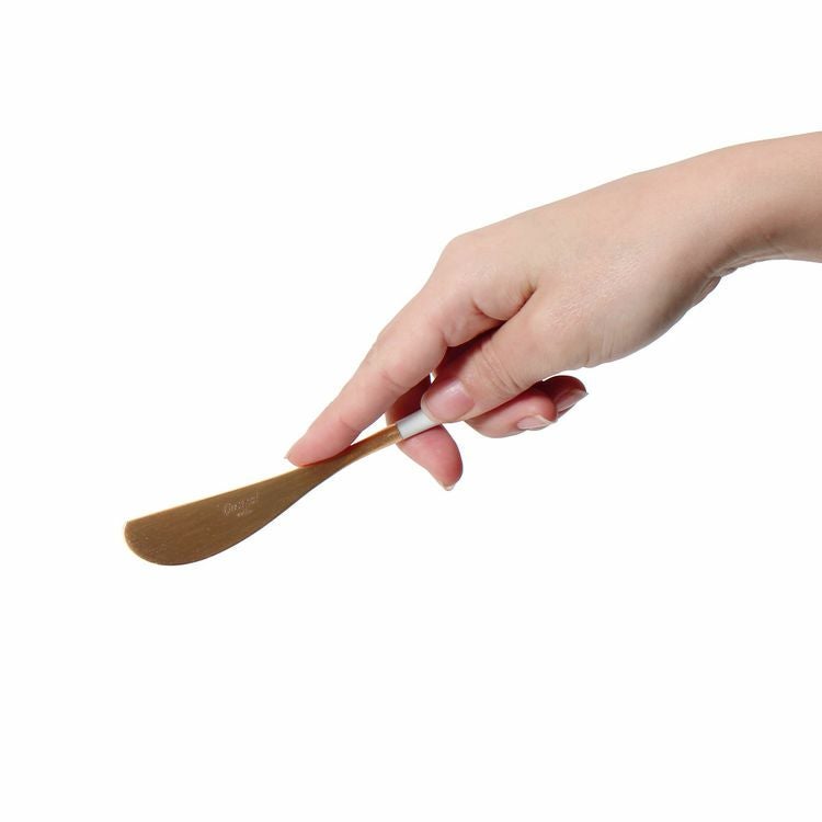 クチポール（Cutipol） GOA/ゴア ホワイトマットゴールド バターナイフ GO25WGB [ネコポス対応可(18点まで)]