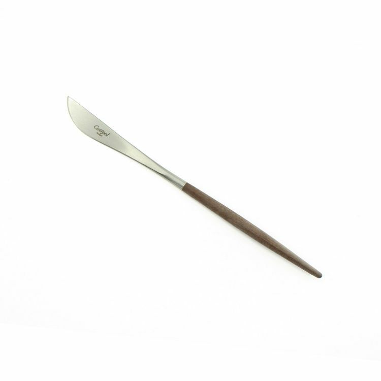 ＜4点セット＞クチポール（Cutipol） GOA/ゴア ブラウン デザート3点＆カトラリーレスト1点 [ネコポス対応可(4セットまで)]