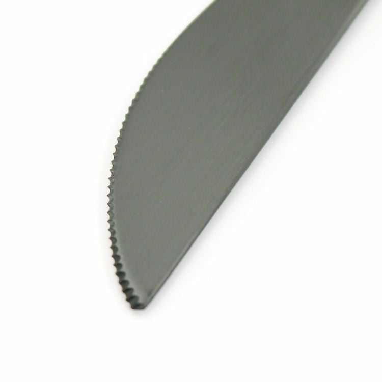 クチポール（Cutipol） MOON MATT/ムーンマット ブラック ディナーナイフ [ネコポス対応可(18点まで)]