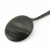 クチポール（Cutipol） MOON MATT/ムーンマット ブラック ディナースプーン [ネコポス対応可(18点まで)]
