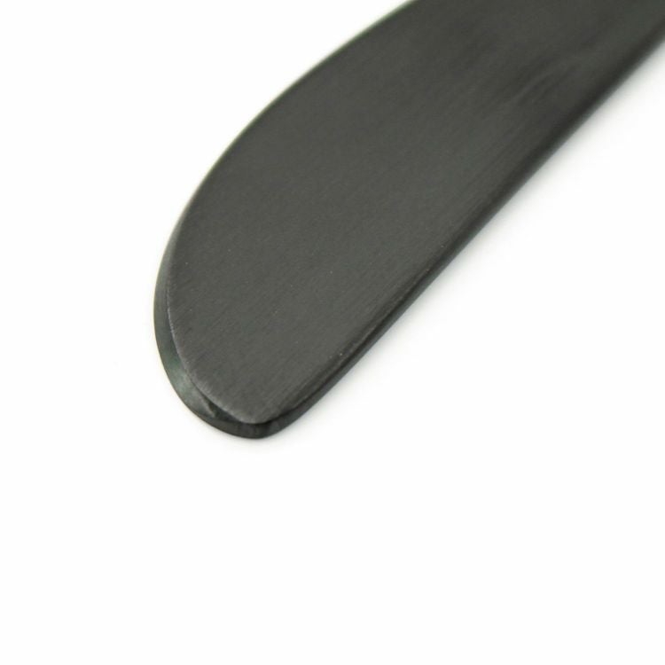 クチポール（Cutipol） MOON MATT/ムーンマット ブラック バターナイフ [ネコポス対応可(18点まで)]