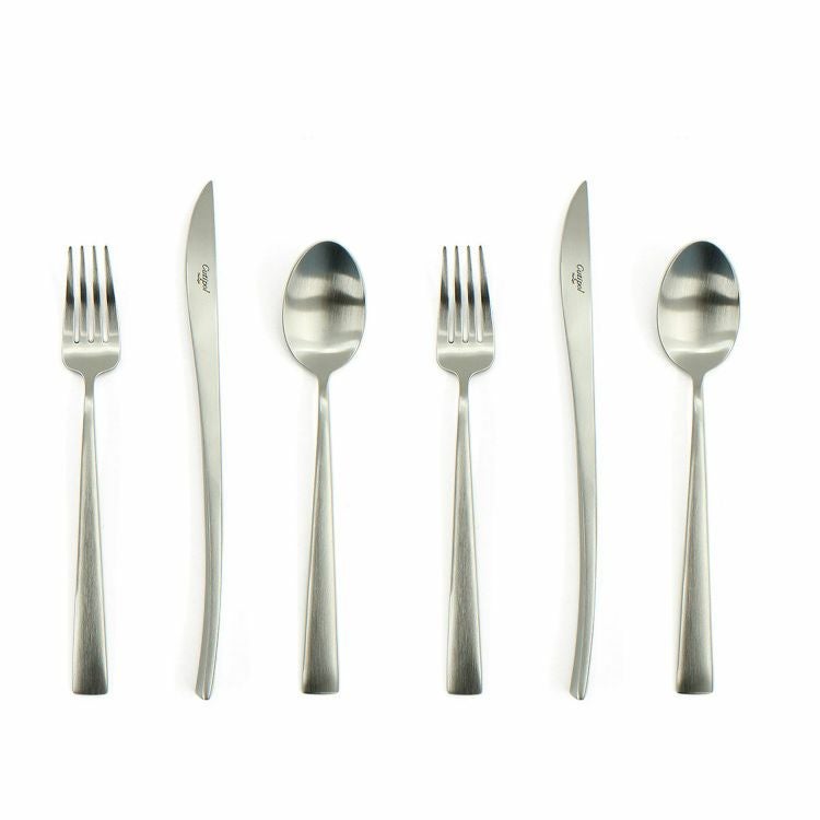 クチポール（Cutipol） DUNA/デュナ デザート6点セット（デザートナイフ・デザートフォーク・デザートスプーン） ギフトボックス(化粧箱付)