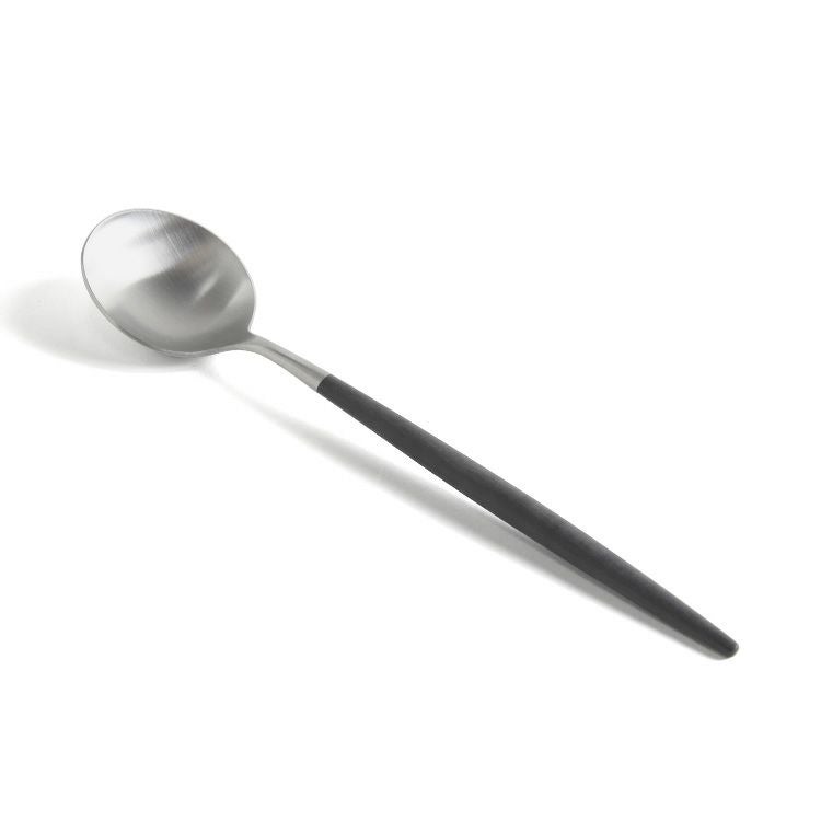 ＜4点セット＞クチポール（Cutipol） GOA/ゴア ブラック ディナー3点＆カトラリーレスト1点 [ネコポス対応可(4セットまで)]