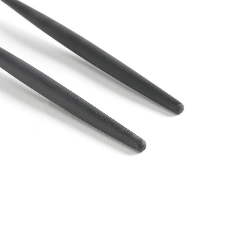 クチポール（Cutipol） GOA/ゴア ブラック サービングフォーク＆スプーン [ネコポス対応可(4セットまで)]