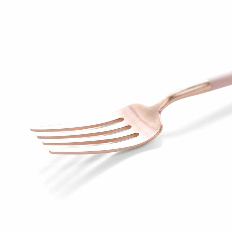 クチポール（Cutipol） GOA/ゴア ピンクマットローズゴールド デザートフォーク [ネコポス対応可(18点まで)]