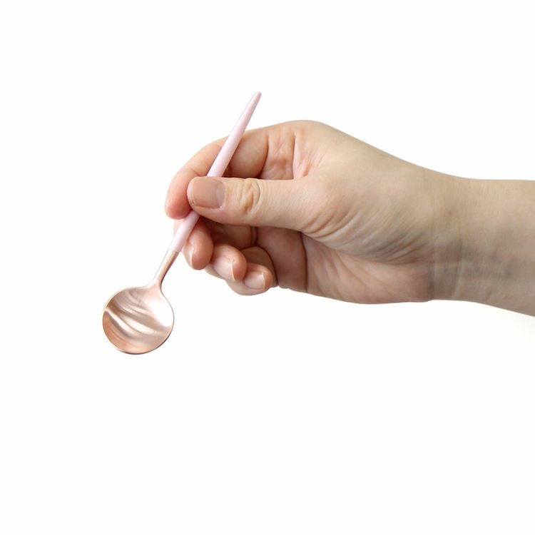 クチポール（Cutipol） GOA/ゴア ピンクマットローズゴールド コーヒー/ティー スプーン [ネコポス対応可(18点まで)]
