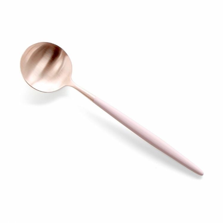 クチポール（Cutipol） GOA/ゴア ピンクマットローズゴールド ディナー6点セット ギフトボックス(化粧箱付)