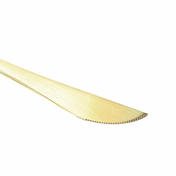 クチポール（Cutipol） GOA/ゴア グレーマットゴールド デザートナイフ [ネコポス対応可(18点まで)]