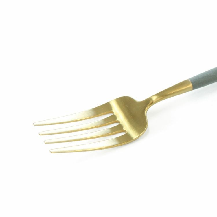 クチポール（Cutipol） GOA/ゴア グレーマットゴールド デザートフォーク [ネコポス対応可(18点まで)]