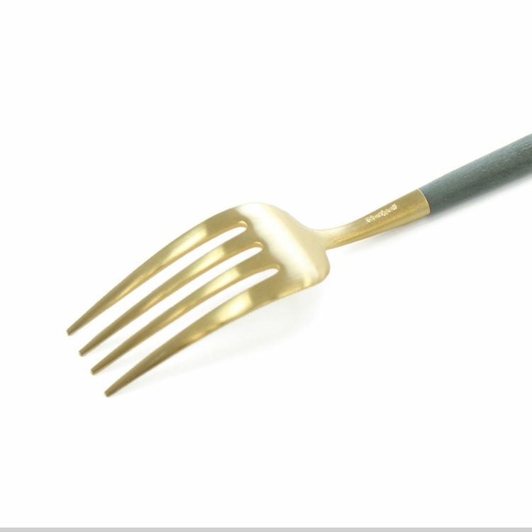 クチポール（Cutipol） GOA/ゴア グレーマットゴールド デザートフォーク [ネコポス対応可(18点まで)]