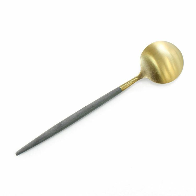 クチポール（Cutipol） GOA/ゴア グレーマットゴールド デザートスプーン [ネコポス対応可(18点まで)]