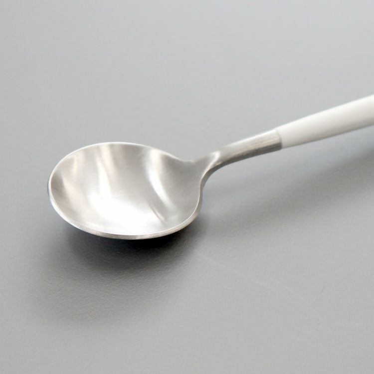 クチポール（Cutipol） GOA/ゴア ホワイト  ロングドリンクスプーン [ネコポス対応可(18点まで)]