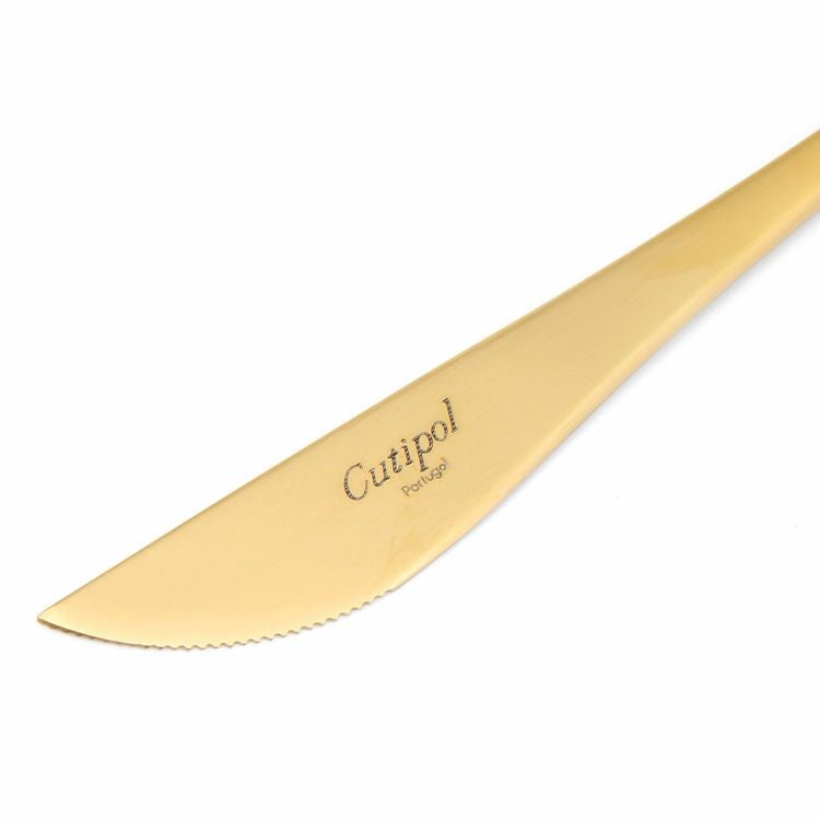 クチポール（Cutipol） MOON MATT/ムーンマット ゴールド デザートナイフ [ネコポス対応可(18点まで)]