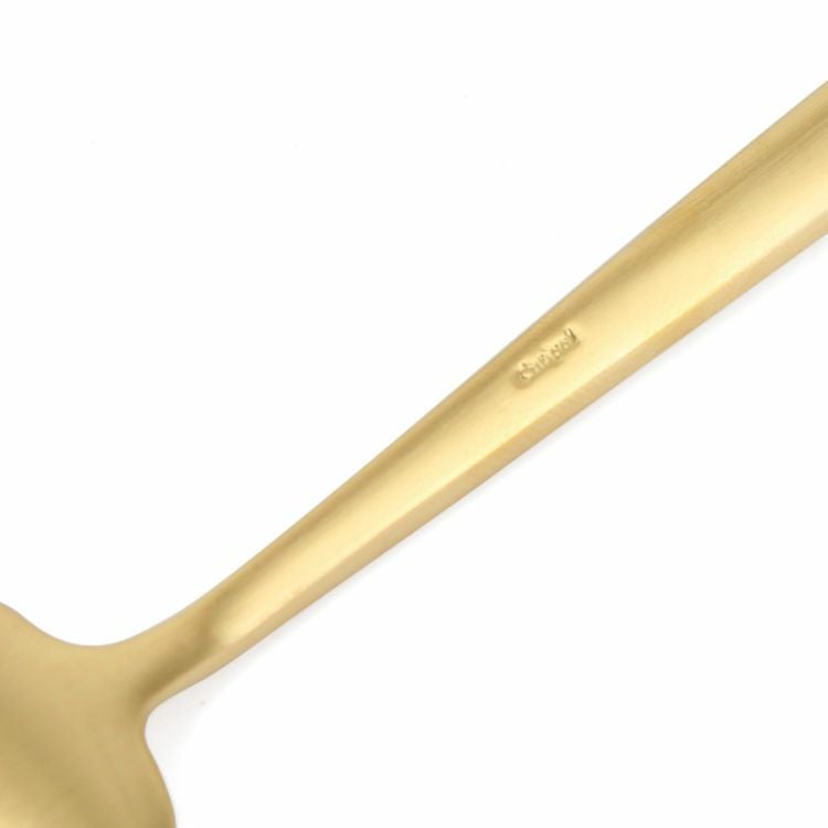 クチポール（Cutipol） MOON MATT/ムーンマット ゴールド デザートフォーク [ネコポス対応可(18点まで)]