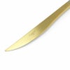 クチポール（Cutipol） DUNA/デュナ ゴールド ディナーナイフ [ネコポス対応可(18点まで)]