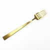 クチポール（Cutipol） DUNA/デュナ ゴールド ディナーフォーク [ネコポス対応可(18点まで)]