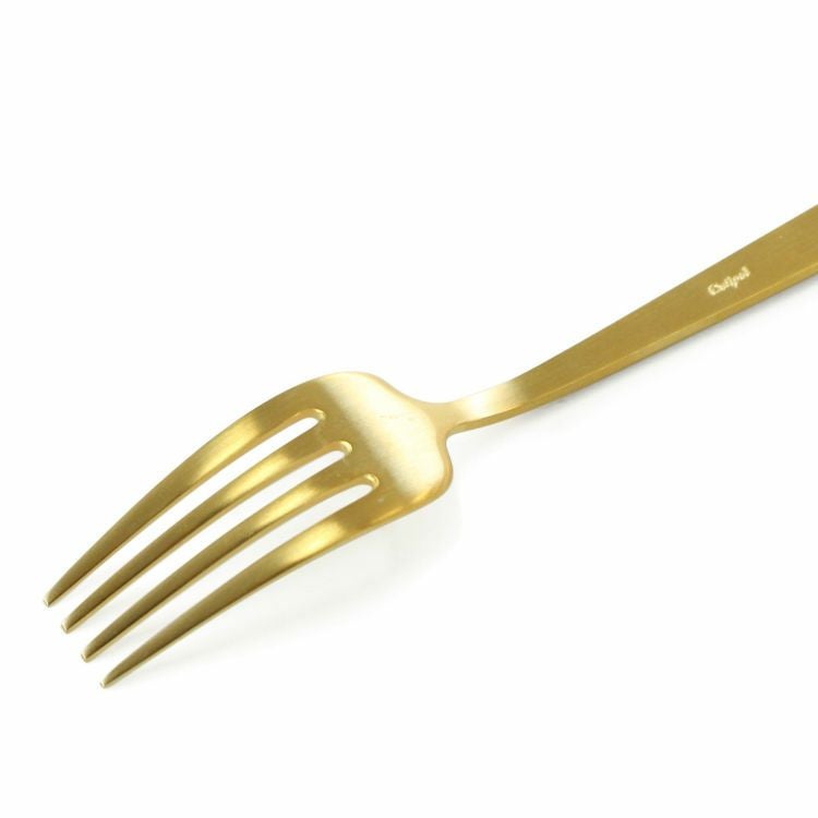クチポール（Cutipol） DUNA/デュナ ゴールド デザートフォーク [ネコポス対応可(18点まで)]