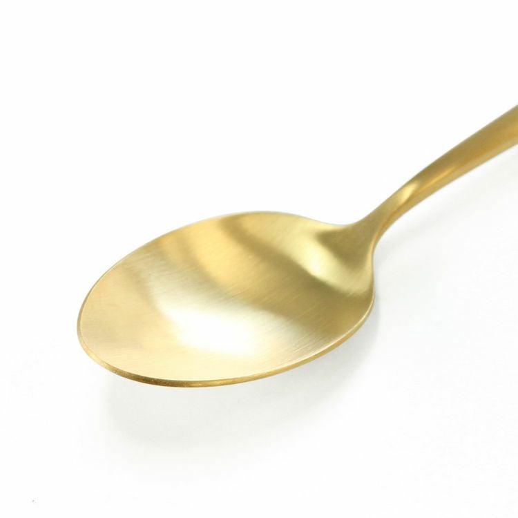 クチポール（Cutipol） DUNA/デュナ ゴールド デザートスプーン [ネコポス対応可(18点まで)]