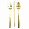 クチポール（Cutipol） DUNA/デュナ ゴールド ディナー3点セット（ディナーナイフ・ディナーフォーク・ディナースプーン） [ネコポス対応可(6セットまで)]