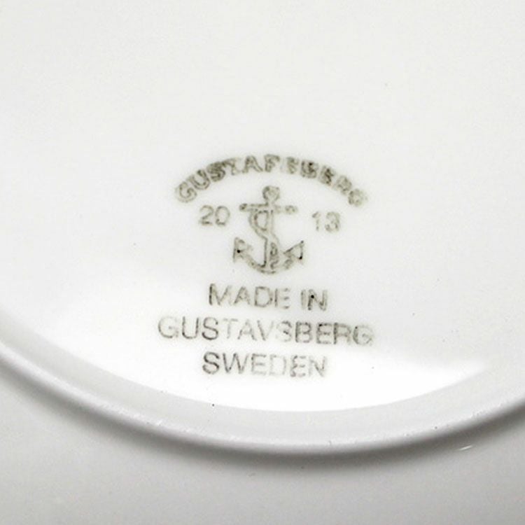 グスタフスベリ（Gustavsberg） スピサリブ/Spisa Ribb プレート 18cm 【復刻版】