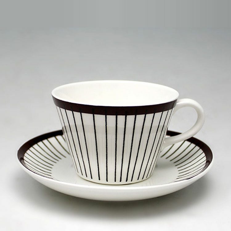 グスタフスベリ（Gustavsberg） スピサリブ/Spisa Ribb コーヒーカップ＆ソーサー 【復刻版】