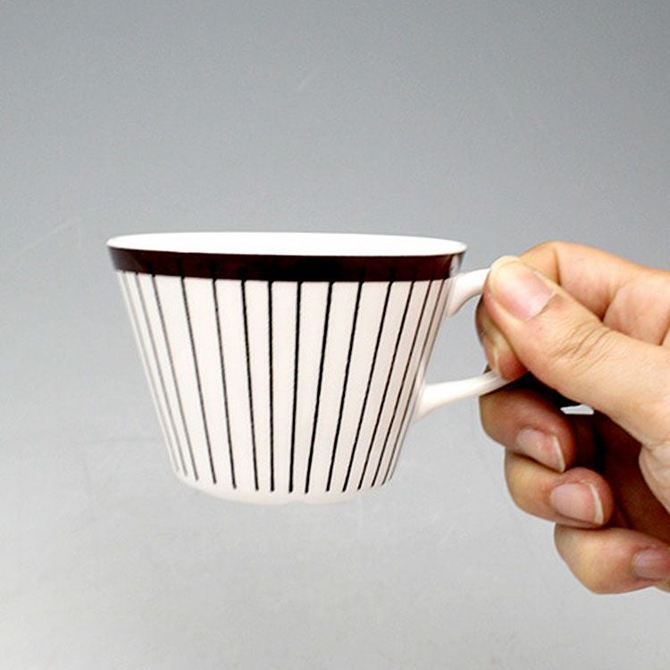 グスタフスベリ（Gustavsberg） スピサリブ/Spisa Ribb コーヒーカップ＆ソーサー 【復刻版】