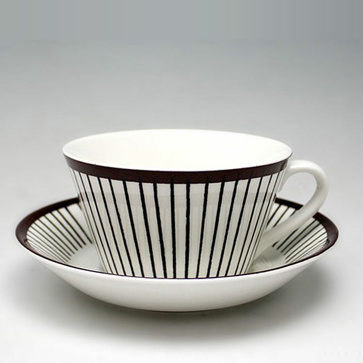 グスタフスベリ（Gustavsberg） スピサリブ/Spisa Ribb ティーカップ＆ソーサー 【復刻版】