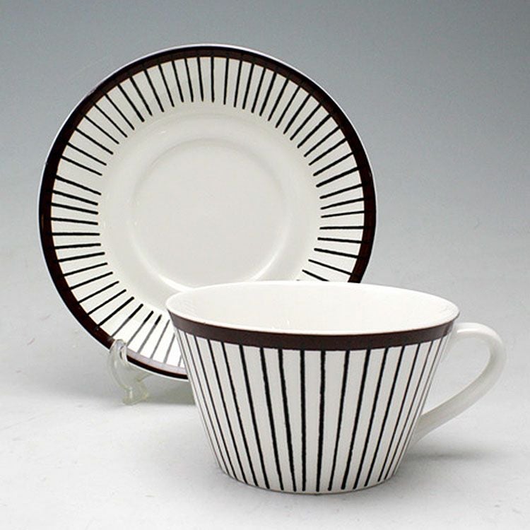 グスタフスベリ（Gustavsberg） スピサリブ/Spisa Ribb ティーカップ＆ソーサー 【復刻版】