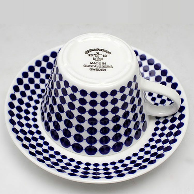 グスタフスベリ（Gustavsberg） アダム/Adam コーヒーカップ＆ソーサー 【復刻版】