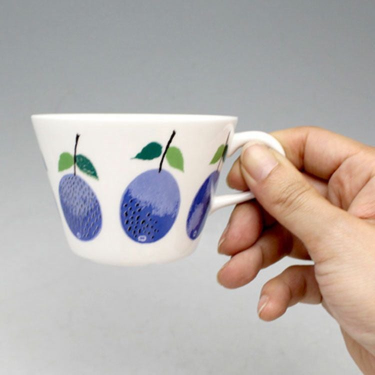 グスタフスベリ（Gustavsberg） プルーヌス/Prunus コーヒーカップ＆ソーサー 【復刻版】