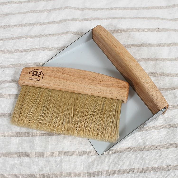 レデッカー（REDECKER）  ナチュラル テーブルスウィーピングセット(白豚毛)