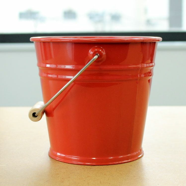 レデッカー（REDECKER） バケツ 赤 15.5cm