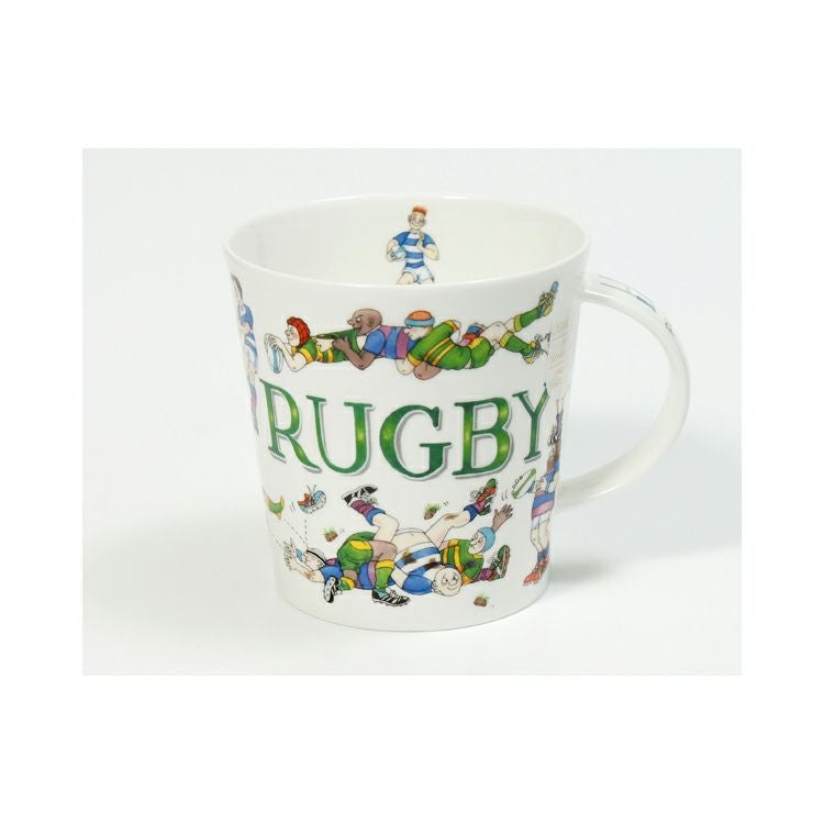 ダヌーン（Dunoon） マグカップ CAIRNGORM ラグビー珍プレー SPORTING ANTICS RUGBY