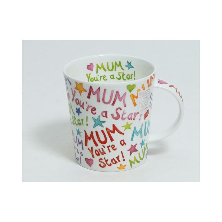 ダヌーン（Dunoon） マグカップ LOMOND ママが一番素敵！ MUM YOU'RE A STAR