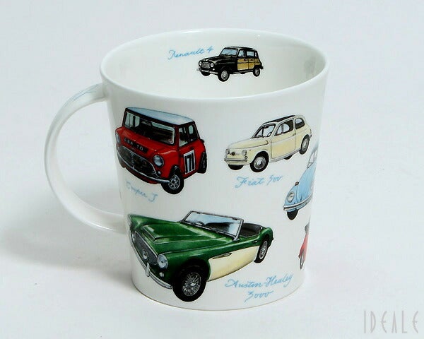 ダヌーン（Dunoon） マグカップ CAIRNGORM 車大集合！ CLASSIC COLLECTION CARS