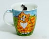 ダヌーン（Dunoon） マグカップ NEVIS おすまし白黒猫 HAPPY CATS BLACK
