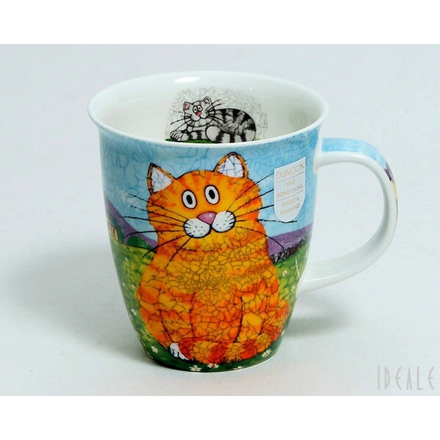 ダヌーン（Dunoon） マグカップ NEVIS おすましトラ猫 HAPPY CATS GINGER