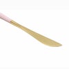 クチポール（Cutipol） ゴア/GOA ピンクマットゴールド デザートナイフ [ネコポス対応可(18点まで)]