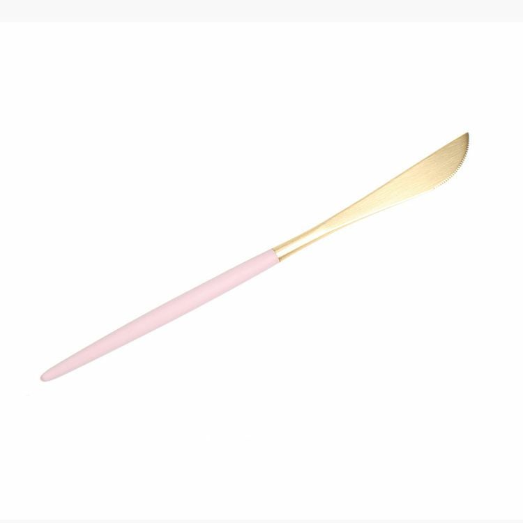 クチポール（Cutipol） ゴア/GOA ピンクマットゴールド デザートナイフ [ネコポス対応可(18点まで)]