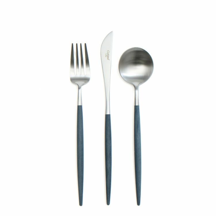 クチポール（Cutipol） ゴア/GOA ブルー デザート3点セット [ネコポス対応可(6セットまで)]