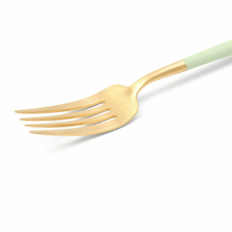 クチポール（Cutipol） ゴア/GOA セラドンマットゴールド ディナーフォーク [ネコポス対応可(18点まで)]