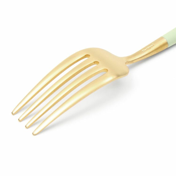 クチポール（Cutipol） ゴア/GOA セラドンマットゴールド デザートフォーク [ネコポス対応可(18点まで)]